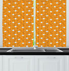 Ghost Kitchen Curtains 2 Panel Set Window Drapes 55 X 39 Ambesonne