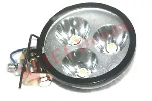 White Led Mini Spot Light Lamp 3.5'' Dia Clear Lens For Jeeps Car Bike AEs - Picture 1 of 3