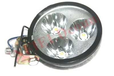 White Led Mini Spot Light Lamp 3.5'' Dia Clear Lens For Jeeps Car Bike S2u - Image 1 of 3