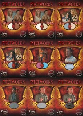 Charmed Connections Pieceworks Costume Card Set PWC1 - PWC9 + 4 Variants - Image 1 of 4
