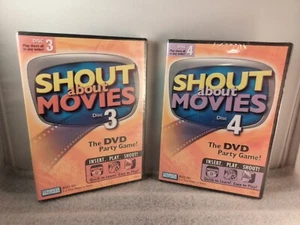 Shout About Movies Disc 3 & Shout About Music Disc 4- The DVD Party Game - NEW - Picture 1 of 7