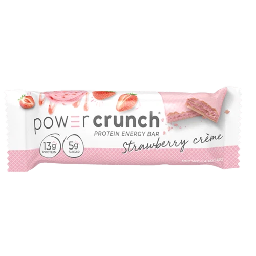 Power Crunchbar Energy Straw Crema 1,4 OZ Paquete de 4 Foto 1 de 4