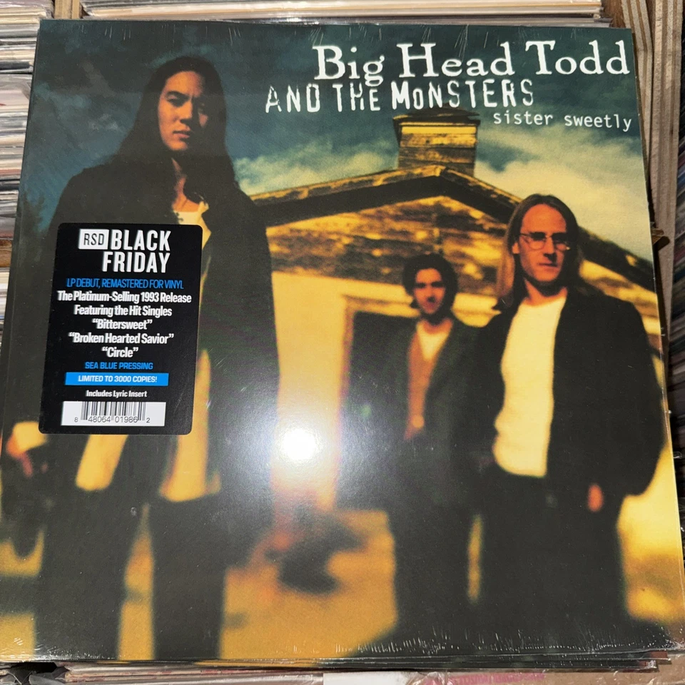 BIG HEAD TODD & THE MONSTERS / SISTER SWEETLY Vinyl RSD BF Black Friday 2025 - Image 1 of 1