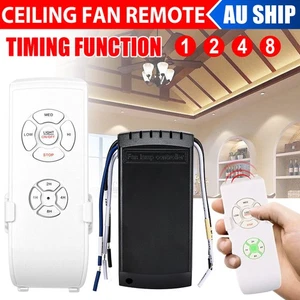 Universal Ceiling Fan Remote Lamp Light Wireless Timer Receiver Control Tool Kit - Picture 1 of 12