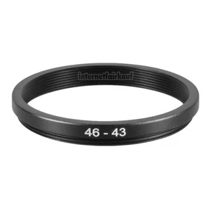 Anillo adaptador 46-43 mm 46 mm-43 mm adaptador de filtro 46 - 43 mm - Imagen 1 de 3