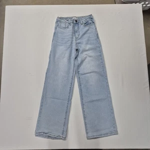 Jeans donna Rue 21 gamba larga 3 vita super alta lavaggio leggero - Foto 1 di 11