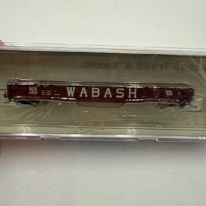 GÓNDOLA BLMA MODELS 14074 ESCALA N WABASH (REPINTADO) ACF 70 TONELADAS 52' #12629 EN ESTUCHE - Imagen 1 de 16