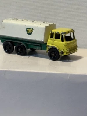 Caja de cerillas fundida a presión Lesney # 25 BP Bedford cisterna de gasolina vintage años 60 Foto 1 de 4