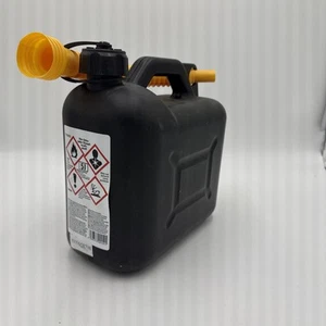Cartrend Benzinkanister 5 Liter Volumen Kunststoff schwarz - Bild 1 von 1