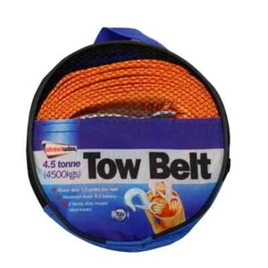 Heavy Duty Tow Belt Strap Rope Breakdown Recovery & Towing 4.5 Tonne 3.5m Long - Picture 1 of 6