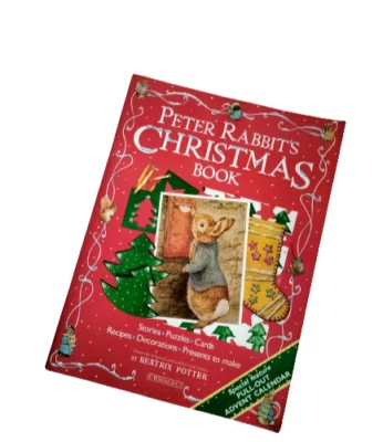Peter Rabbit's Christmas Book Contemporary Holiday Activities Retro Christmas - Image 1 of 4