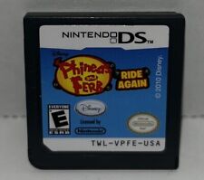 Cartridge Only - Nintendo DS - Phineas and Ferb: Ride Again - Tested