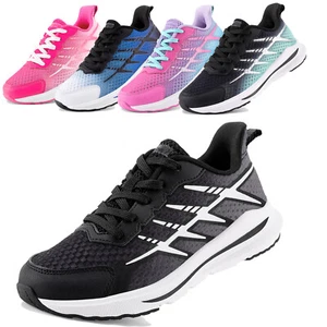 Boys Girls Kids Running Shoes Athletic Shoes Lightweight Tennis Walking Shoes - Picture 1 of 32