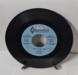 The Emjays - This Is My Love/Waitin' - 45 RPM - Picture 1 of 3