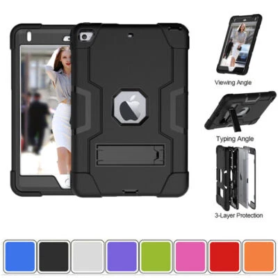 For iPad A16 11th 10th 9th 8th 7th 6th 5th Gen 9.7" Shockproof Stand Case Cover - Image 1 of 4