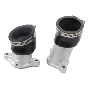 Motorcycle Aluminum Carburetors Intake Manifold Set for CX500 1978 1982 - Picture 1 of 11