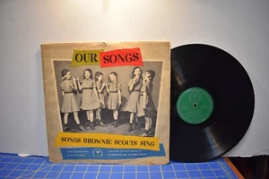 Knowledge Chorus Songs Brownie Scouts Sing Our Songs 10” 78 rpm 2 record set MN - Picture 1 of 3