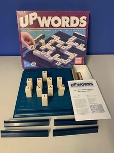 UPWORDS by Milton Bradley MB 1997 Tile Word Game 2-4 Players Age 8 to Adult VGC - Picture 1 of 17