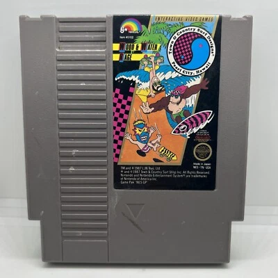 T&C Surf Designs Wood and Water Rage NES Game Cart Only Nintendo Tested&Working - Image 1 of 3