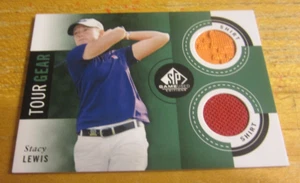Camisa Stacy Lewis Golffer 2014 SP Juego Usada Tour Gear #TGSL Tarjeta Reliquia LPGA Golf - Imagen 1 de 2