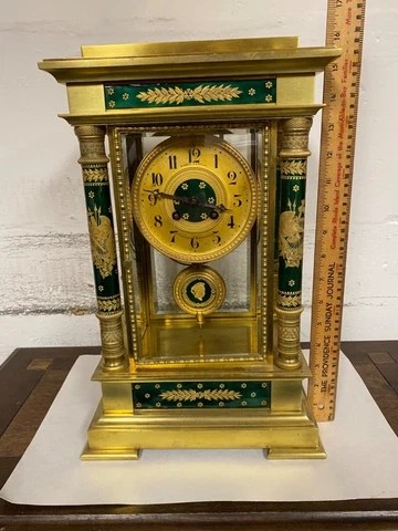 french crystal regulator clock Cover