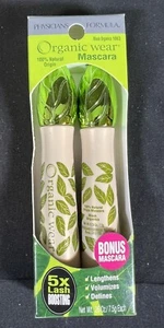 1 Double Box~Physicians Formula Organic Wear Mascara, Black 1063~NEW - Picture 1 of 4