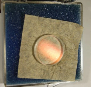 1" Round cylinder lens AR 532nm PLCC ROC = 3" Continuum IOS AR 1064nm? - Picture 1 of 4