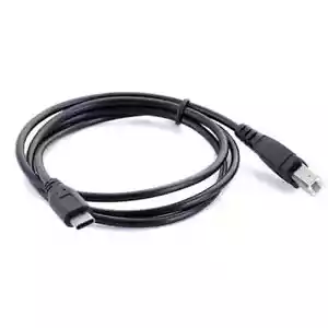 USB Type C To Type B Cable Lead Turntable DJ Keyboards Decks Mixer MIDI Guitar - Picture 1 of 2
