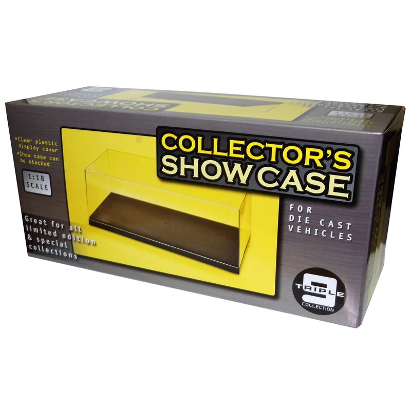 Triple 9 18000 Stackable Display Case for 1:18 Scale Model Cars - Image 1 of 1