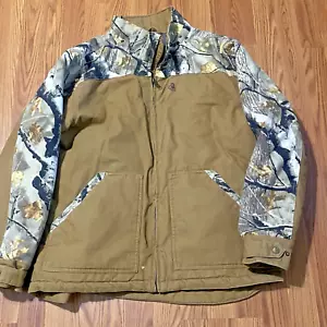 Legendary Whitetails Canvas Jacket Cross Trail Big Game Workwear 2XL Coat Brown - Picture 1 of 14