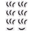  20 Pcs Stickers Cleaning Tool Fake Mustache Nose Wax Beard Portable
