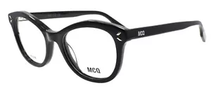 McQ Alexander McQueen MQ033O 001 Women's Eyeglasses Frames XS 47-18-140 Black - Picture 1 of 3