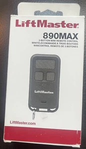 LiftMaster 890MAX Mini Key Chain Garage Door Opener - Picture 1 of 8