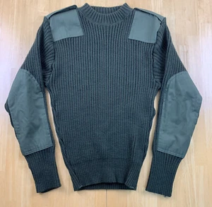DSCP Valor Collection Green Military Wool sweater Size 36 EUC - Picture 1 of 3