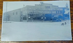 1913 Snapshot Studebaker Service Station Goodrich Tires El Centro Ca RRP 798 - Picture 1 of 6