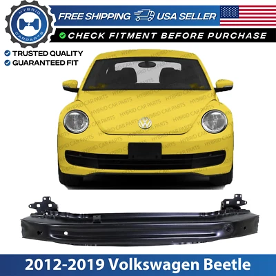 Nuevo parachoques delantero refuerzo acero imprimado para Volkswagen Beetle 2012-2019 Foto 1 de 4