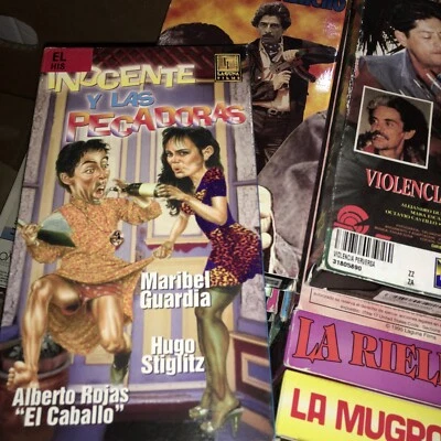 El Inocente y las Pecadoras VHS TAPE Maribel Guardia HUGO STIGLITZ Spanish Foto 1 de 2
