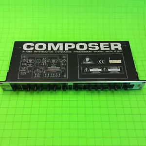 Behringer MDX2100 Audio Processor Composer (Interactive Dynamics) - Picture 1 of 12