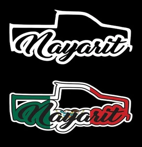Nayarit Decal Trokita Decal Car Window NAY Vinyl Sticker Mexico Truck - Picture 1 of 9