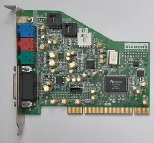 Diamond Sonic Impact S90 PCI Soundkarte (Aureal Vortex AU8820B2, retro, 1998) - Bild 1 von 4