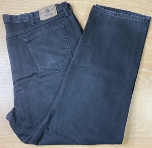 Wrangler 46/32 Straight Leg Men's Black Jeans - Picture 1 of 5