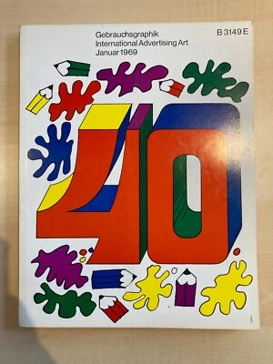 Novum Gebrauchsgraphik 1/1969 - Magazin - International Advertising Art B3149E - Bild 1 von 2