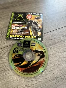 Official Xbox Magazine Demo Disc #04 Blood Wake in sleeve - Picture 1 of 7