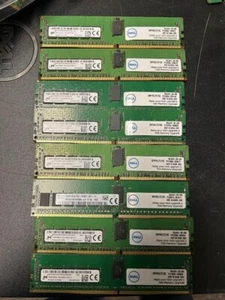 128GB 8x 16GB DDR4 2400T Dell Poweredge R430 R630 R730 R830 ECC Server Memory - Picture 1 of 2