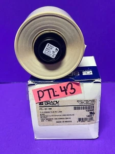 Brady PTL-43-483 Thermal Transfer Printable Label, 1.9in" x 50ft", White - Picture 1 of 7