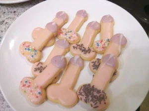 Penis Cookie Pastry Biscuit Cutter Icing Fondant Baking Clay Kitchen Stag Funny - Picture 1 of 3