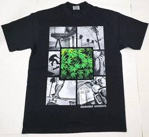 Marihuana T-Shirt Weed Smoke 420 Urban Streetwear 100 % Baumwolle Herren T-Shirt Neu - Bild 1 von 2