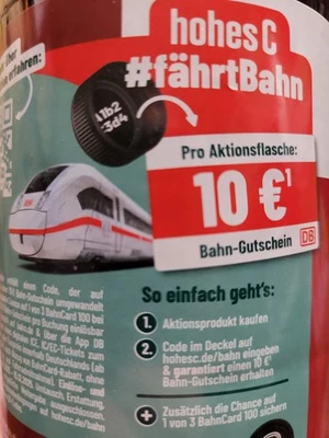 Deutsche Bahn DB 10€ Gutschein Coupon Gültig bis 15.12.2025 - Bild 1 von 3