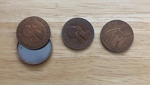 coins plus instructions to perform Hopping Half, 2 copper & 1 silver tricks - Picture 1 of 4