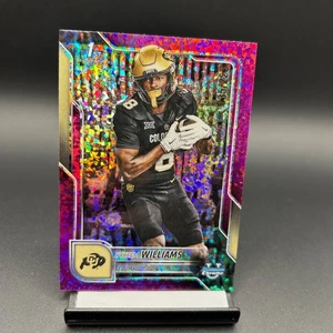 2025 Bowman Chrome U #139 Hykeem Williams Fuchsia Diamond /225 Colorado - Picture 1 of 2